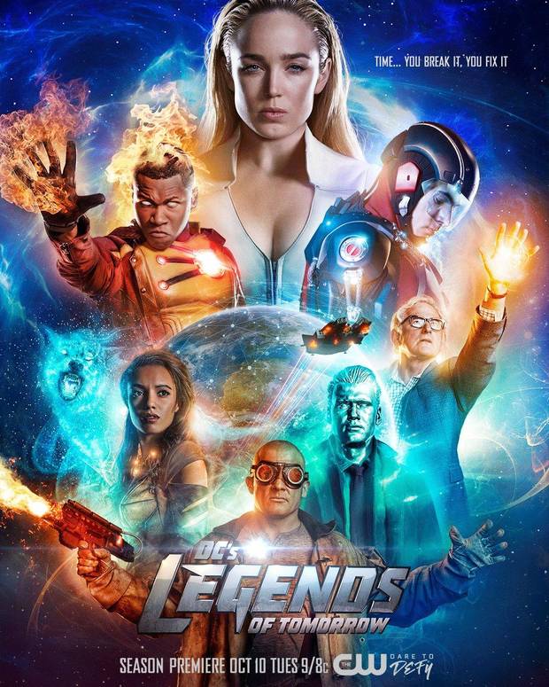 Download Legends of Tomorrow (Season 1 - 6) (2014-21) English Blu-Ray Series In 480p, 720p